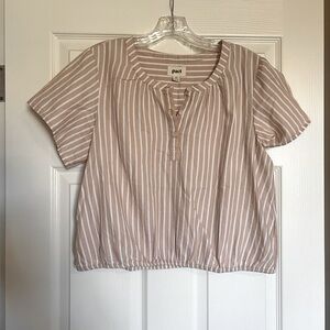 Never been worn PACT cropped blouse